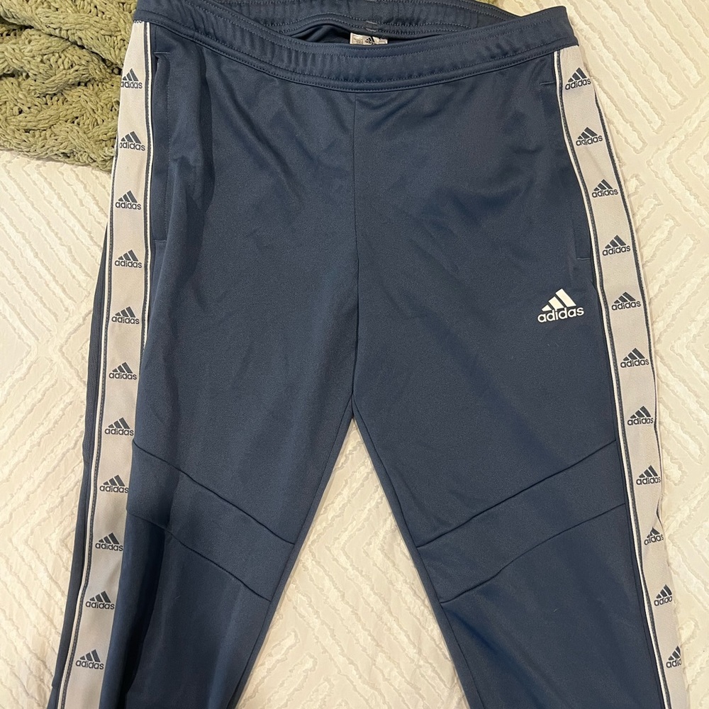 Blue Adidas Sweatpants